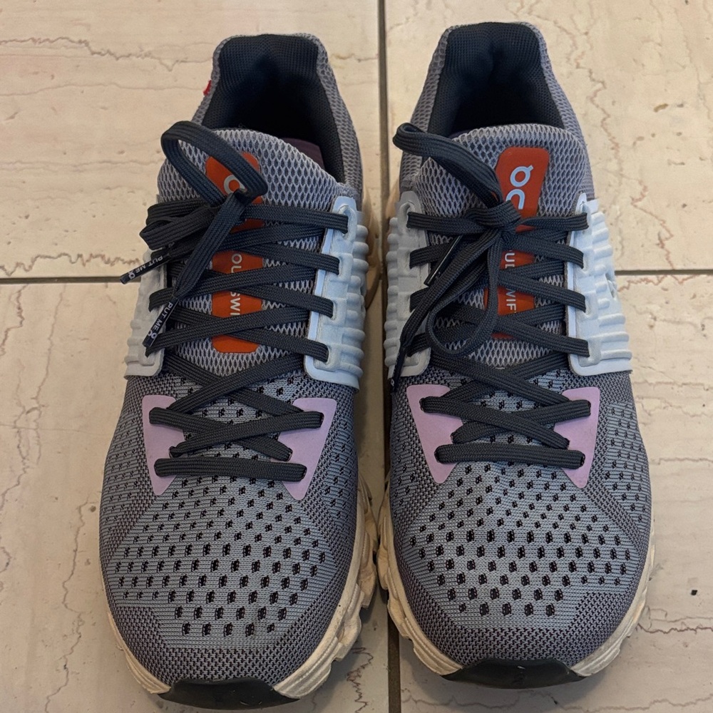 On Running Women's Blue and Purple Athletic Shoes